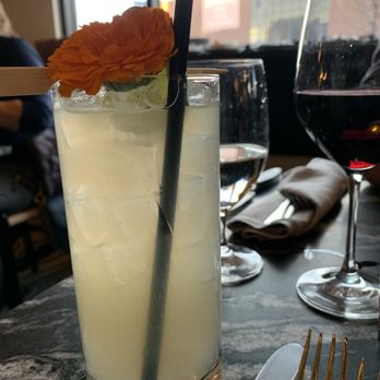Famille - Spring in Provence (bombay dry gin, st. germain elderflower, lemon & lime fizz) - New American Near Me - Westminster, Colorado Famille - Spring in Provence (bombay dry gin, st. germain elderflower, lemon & lime fizz) - New American Near Me - Westminster, Colorado