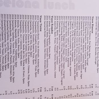 Barcelona Wine Bar - Menu in June 2018 - Tapas Bars Near Me - Fairfield, Connecticut