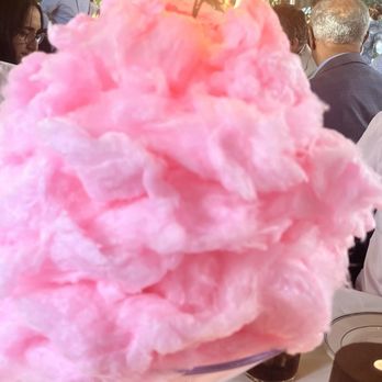 Flora - Special treat for Mother's Day, cotton candy with sparkles in it! Not sweet just right melted in your mouth. - Mexican Near Me - Houston, Texas