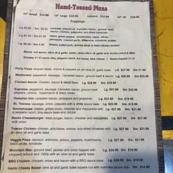 Crossroads Pub & Grill - Current menu
