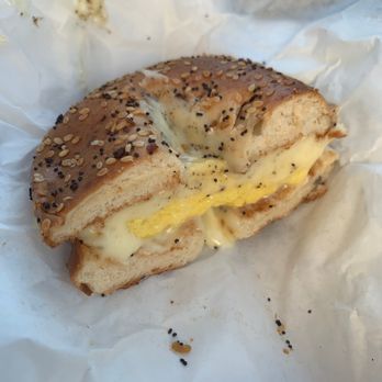 Ray's Donuts - Egg and cheese everything bagel - Donuts Near Me - Marietta, Georgia