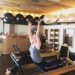 Joy of Movement Gyrotonic and Pilates Studio - Pilates on the Reformer