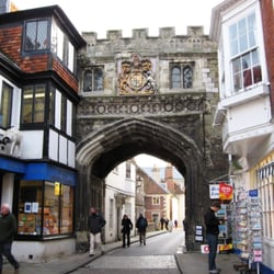 High Street Gate - High Street Gate, from the City side, looking towards the Cathedral.
