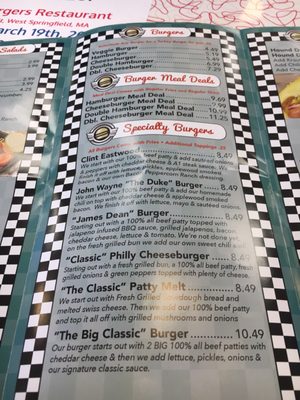 Menu photo 7 Classic Burgers West Springfield, MA