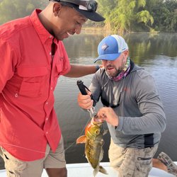 Peacock Bass and Tarpon Tours - Peacock bass and Captain Paco