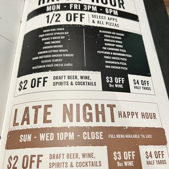 Yard House - Happy hour - New American Near Me - Rancho Cucamonga, California