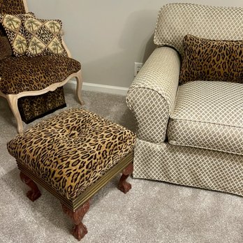 Kat D's Upholstery - Chair and ottoman - Auto Upholstery Near Me - Indianapolis, Indiana Kat D's Upholstery - Chair and ottoman - Auto Upholstery Near Me - Indianapolis, Indiana