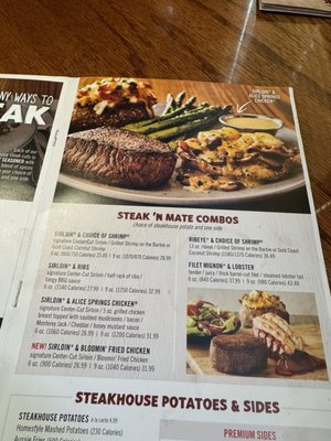 Menu photo 3 Outback Steakhouse Pleasant Hill, CA