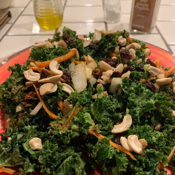 Karma Road - Kale salad - Vegetarian Near Me - New Paltz, New York Karma Road - Kale salad - Vegetarian Near Me - New Paltz, New York