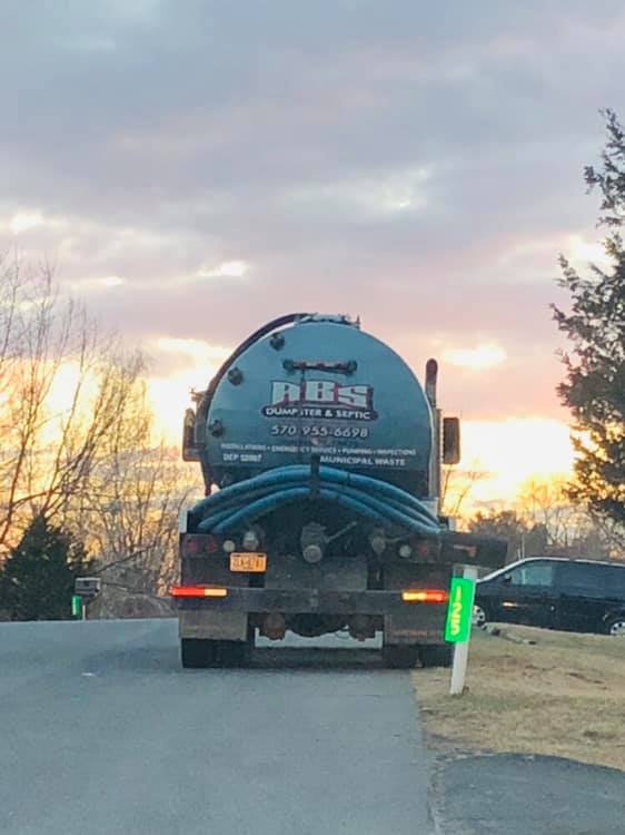 Slide of ABS Septic and Dumpster