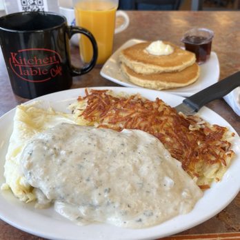 Kitchen Table Cafe - Evergreen Place - Fantastic chicken fried steak and pancakes - Breakfast & Brunch Near Me - Vancouver, Washington
