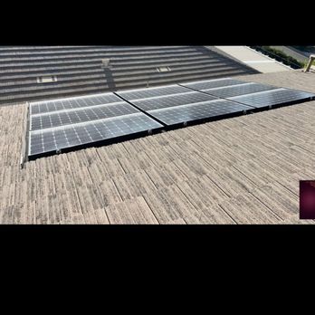 Veteran Solar Panel Cleaning - Before cleaning - Solar Panel Cleaning Near Me