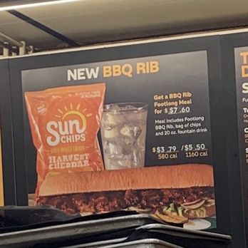 Subway - BBQ Rib on the menu now - Fast Food Near Me - Taylorsville, North Carolina Subway - BBQ Rib on the menu now - Fast Food Near Me - Taylorsville, North Carolina