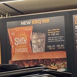 BBQ Rib on the menu now