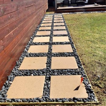 Morales Lawn Service - a walkway made of stones - Landscaping Near Me Morales Lawn Service - a walkway made of stones - Landscaping Near Me