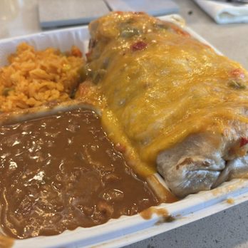 La Mesa Del Rincon - Chicken burrito. Definitely filling for $13. - Mexican Near Me - Clarksburg, Maryland La Mesa Del Rincon - Chicken burrito. Definitely filling for $13. - Mexican Near Me - Clarksburg, Maryland