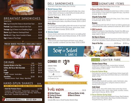 Menu photo 6 Beans Dry Ridge, KY