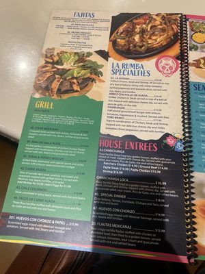 Menu photo 5 La Rumba Crestview, FL