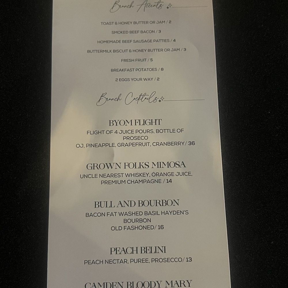 The Camden Social - Menu - Cocktail Bars Near Me - Minneapolis, Minnesota