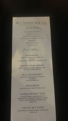 Menu photo 5 The Camden Social Minneapolis, MN