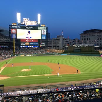 Comerica Park - Nightfall at Comerica. - Stadiums & Arenas Near Me - Detroit, Michigan Comerica Park - Nightfall at Comerica. - Stadiums & Arenas Near Me - Detroit, Michigan