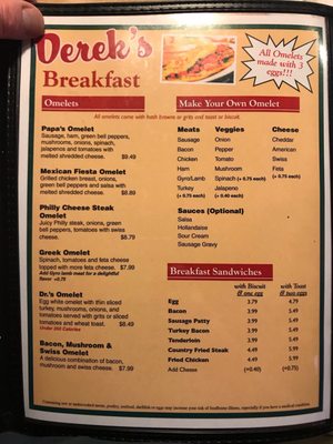 Menu photo 6 Derek's Cafe Marietta, GA Menu photo 6 Derek's Cafe Marietta, GA