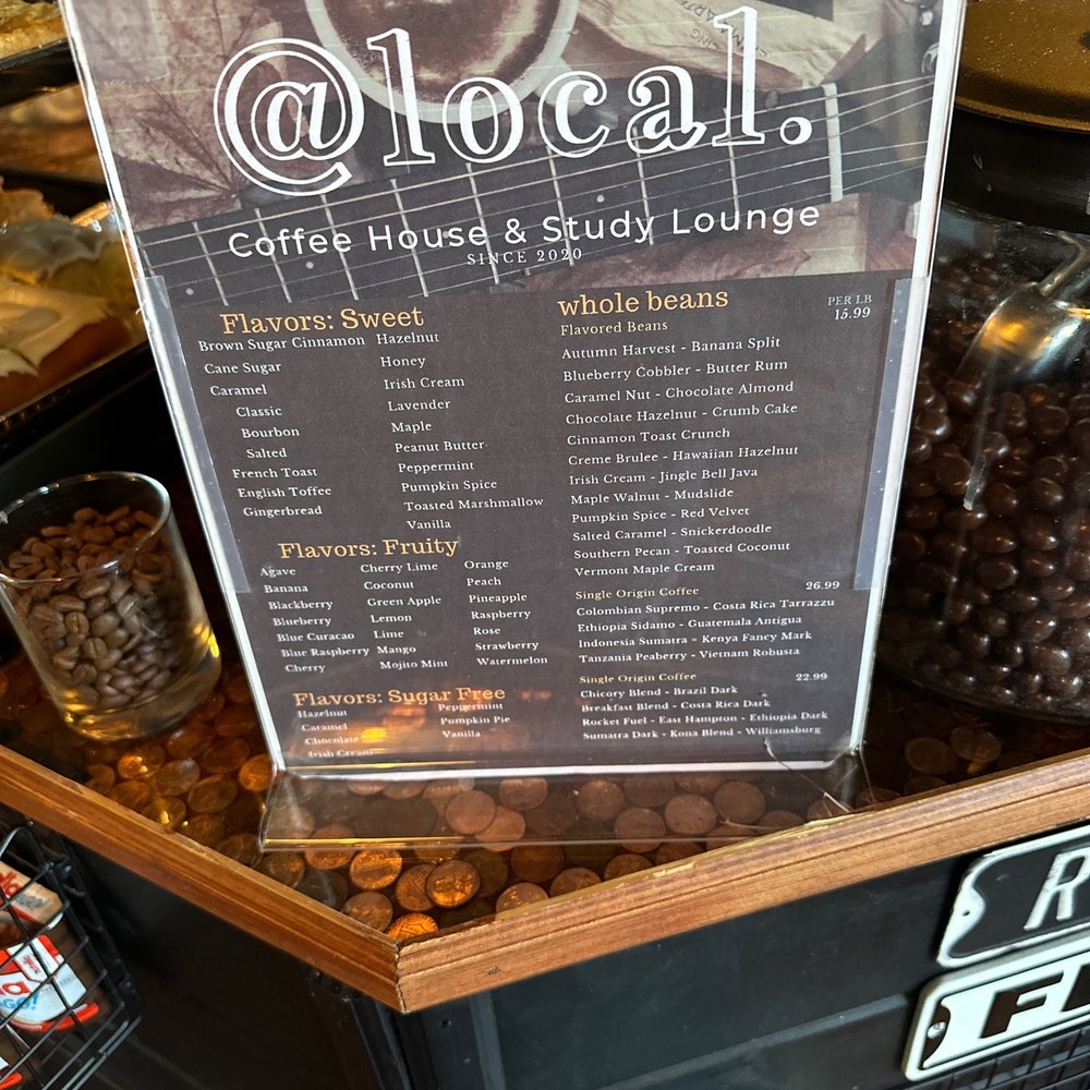 Local Coffee House and Study Lounge - Menu at local - Coffee & Tea Near Me - Covington, Georgia Local Coffee House and Study Lounge - Menu at local - Coffee & Tea Near Me - Covington, Georgia