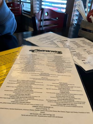 Menu photo 5 Characters Sloatsburg, NY Menu photo 5 Characters Sloatsburg, NY
