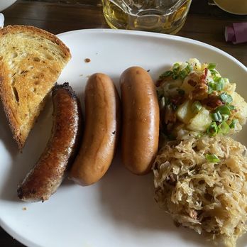 Der Biergarten - WURSTPLATTE*  SAUERKRAUT* - German Near Me - Atlanta, Georgia