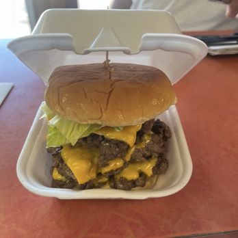 Chubby's Bar-B-Q - Double Cheeseburger - Barbeque Near Me - Chattanooga, Tennessee