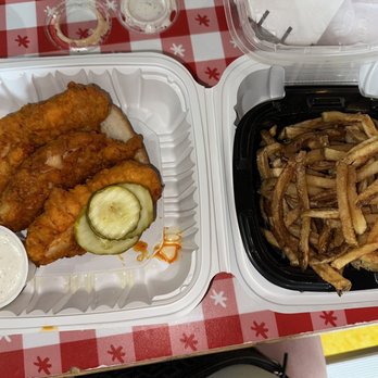 Hot Chicken Takeover - Warm Chicken Tenders and Fries - Southern Near Me - Columbus, Ohio