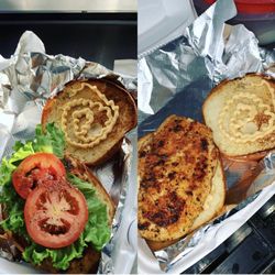 Greedy Boyz - Blackend chicken burger