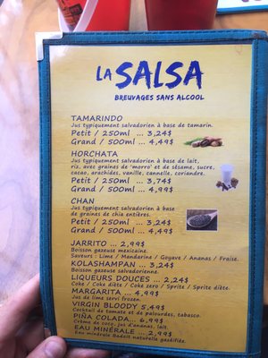 Menu photo 5 Restaurant Latino La Salsa Quebec City, QC Menu photo 5 Restaurant Latino La Salsa Quebec City, QC
