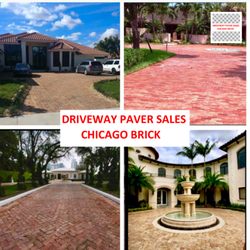Chicago brick driveways