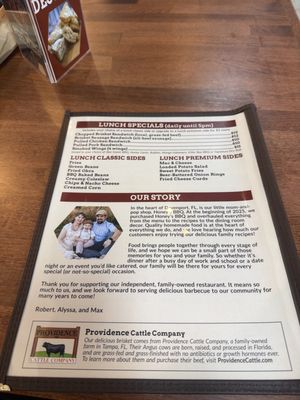Menu photo 1 Honey's BBQ Davenport, FL Menu photo 1 Honey's BBQ Davenport, FL