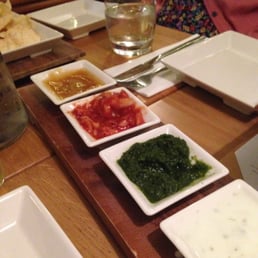 Dips for the poppadoms