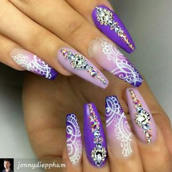 The Little Nail Boutique - This is what I asked for without the rhinestones....