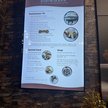 Banh Mi Licious - Menus.... - Vietnamese Near Me - Clovis, California