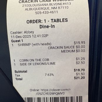 Crackin' Crab Seafood Boil - Ridiculous price for lemon - Seafood Near Me - Albuquerque, New Mexico Crackin' Crab Seafood Boil - Ridiculous price for lemon - Seafood Near Me - Albuquerque, New Mexico
