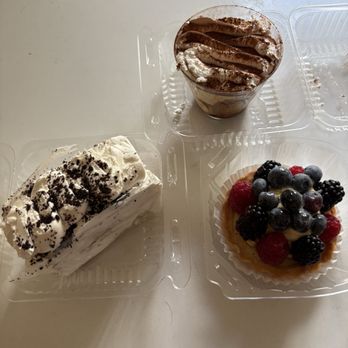 Terzo Bakery and Cafe - Oreo Cake, Tiramisu, and Berry Tart - Bakeries Near Me - Chula Vista, California