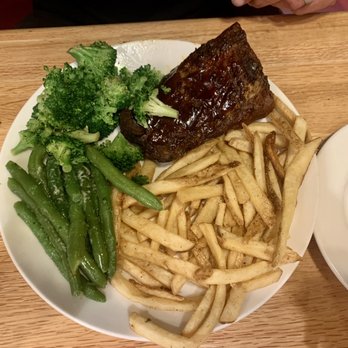 Applebee's Grill + Bar - Half rack ribs dinner - Sports Bars Near Me - Lake Worth, Texas