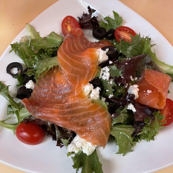 La Voile - Salmon salad - French Near Me - Boston, Massachusetts