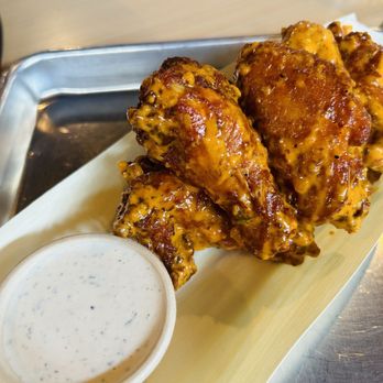 Indigo Kitchen - The Commons - Umami chili garlic wings - Indian Near Me - Greenville, South Carolina