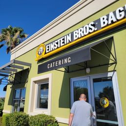 Exterior outside entrance of Einstein Bros. Bagels - Las Vegas, Nevada Exterior outside entrance of Einstein Bros. Bagels - Las Vegas, Nevada