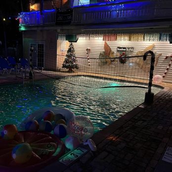 Bourbon Street Pub - Pool area - Gay Bars Near Me - Key West, Florida
