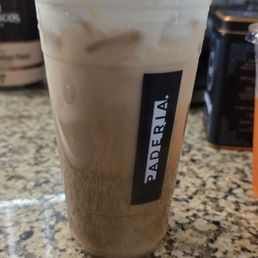 Sea Salt caramel latte