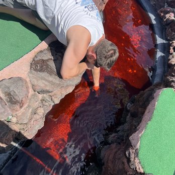 Old Pro Golf - FYI they have something there that you can use to fish out your balls.... We realized after we did it this way - Amusement Parks Near Me - Ocean City, Maryland