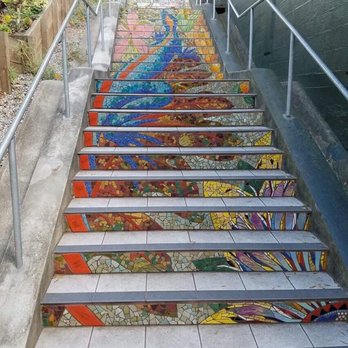 Hidden Garden Steps - Public Art Near Me - San Francisco, California Hidden Garden Steps - Public Art Near Me - San Francisco, California