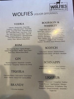 Menu photo 4 Wolfies Grill - Fishers Fishers, IN Menu photo 4 Wolfies Grill - Fishers Fishers, IN