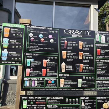 Gravity Coffee - Menu! July 2025 - Coffee & Tea Near Me - Lakewood, Washington Gravity Coffee - Menu! July 2025 - Coffee & Tea Near Me - Lakewood, Washington